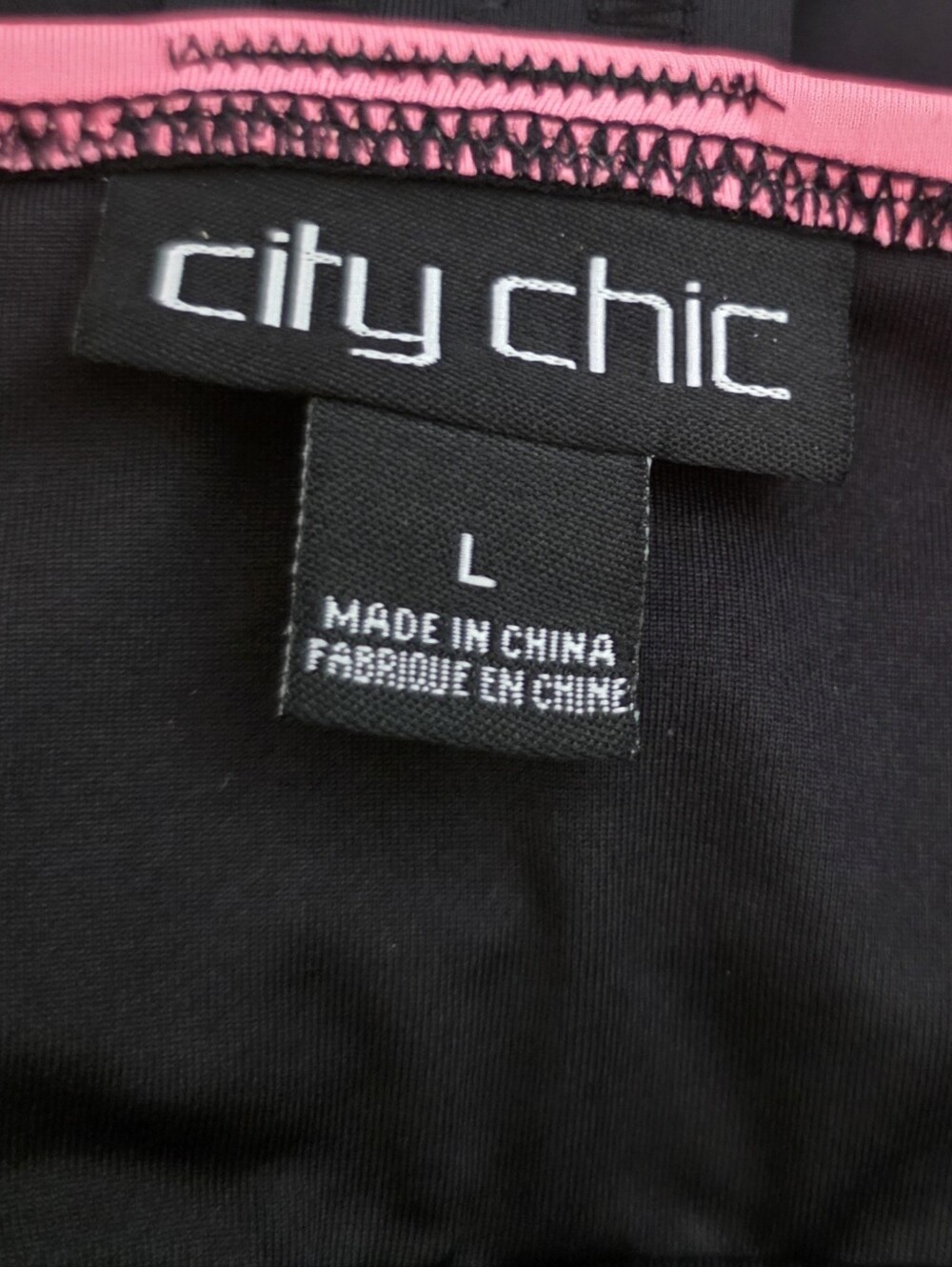 City Chic Colorblock One Piece Swimsuit L - Picture 9 of 12
